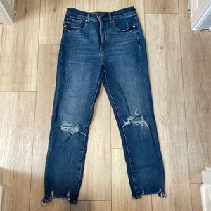 Express High rise mom jeans size 6R